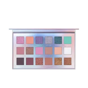 Xaena Highly Pigmented Eye Makeup Palette , 18 Colors Matte Shimmer Metallic Eyeshadow Pallet Long Lasting Blendable Natural Colors Waterproof Make Up Eye Shadows Cosmetics Gift Kit-Great for Travel