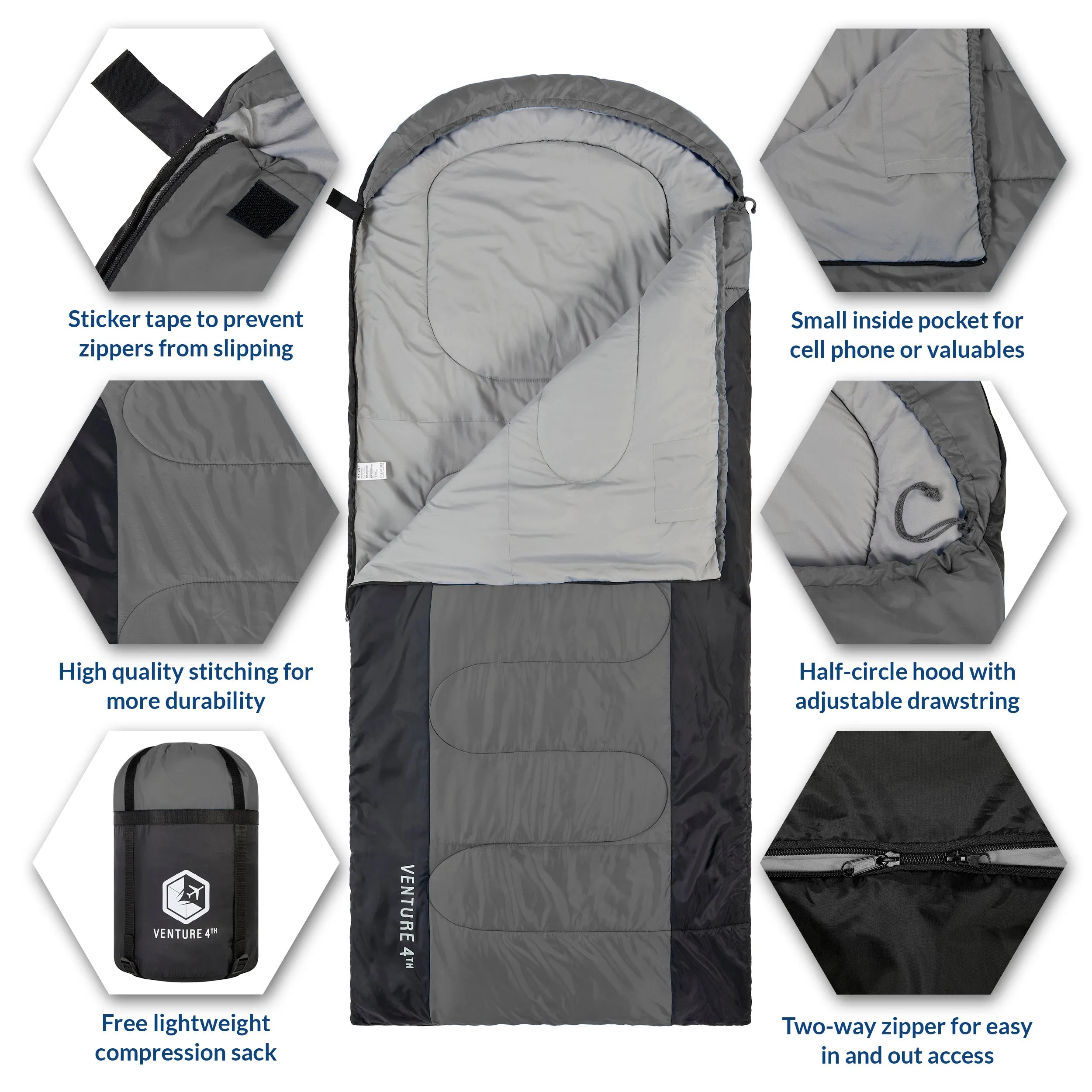 XXL Sleeping Bag for Big and Tall Campers