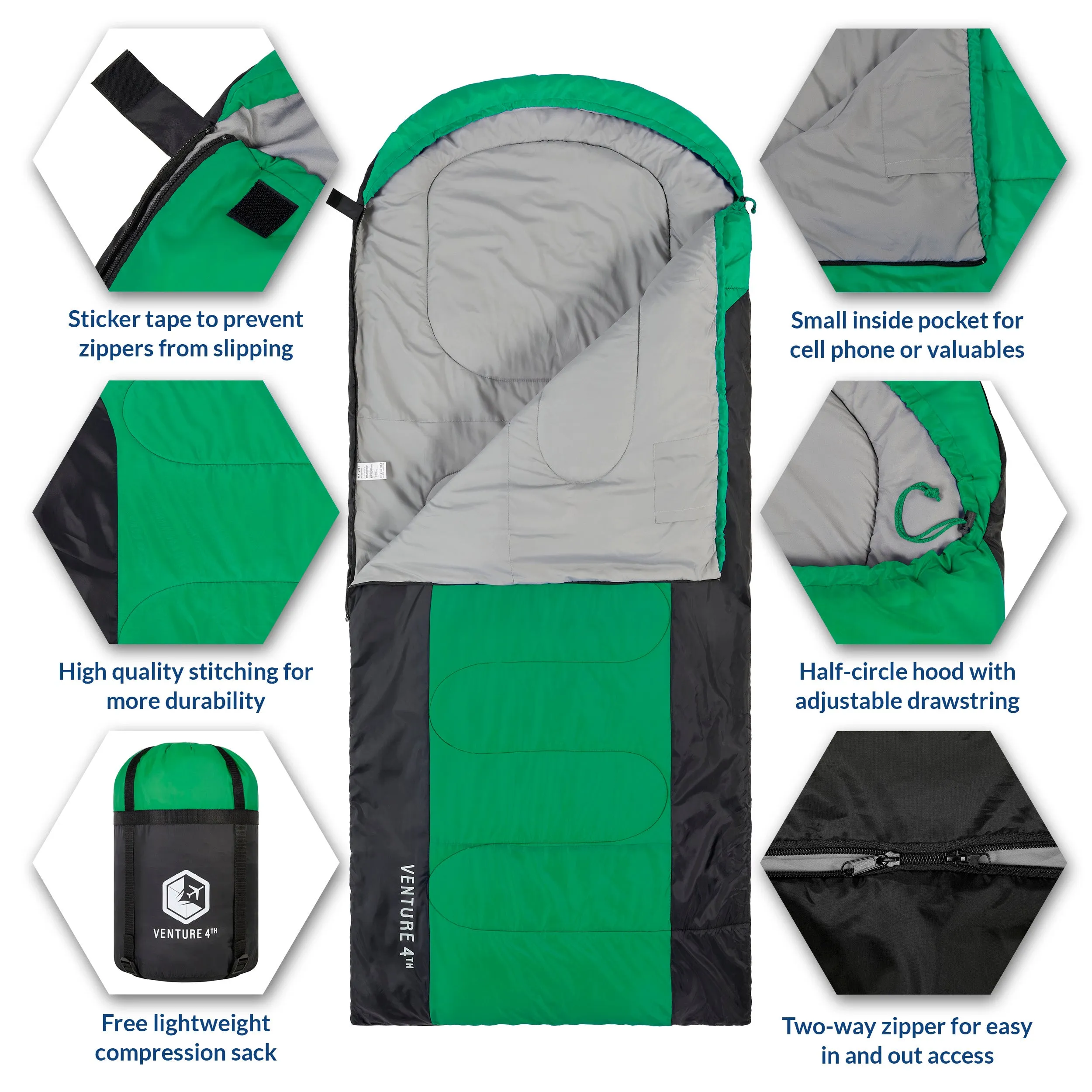 XXL Sleeping Bag for Big and Tall Campers