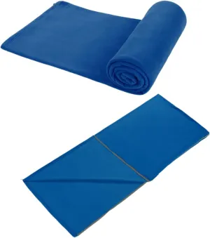 YARNOW Sleeping Bag 180x75cm Warm Weather Fleece Camping Sleep Bag with Storage Sack